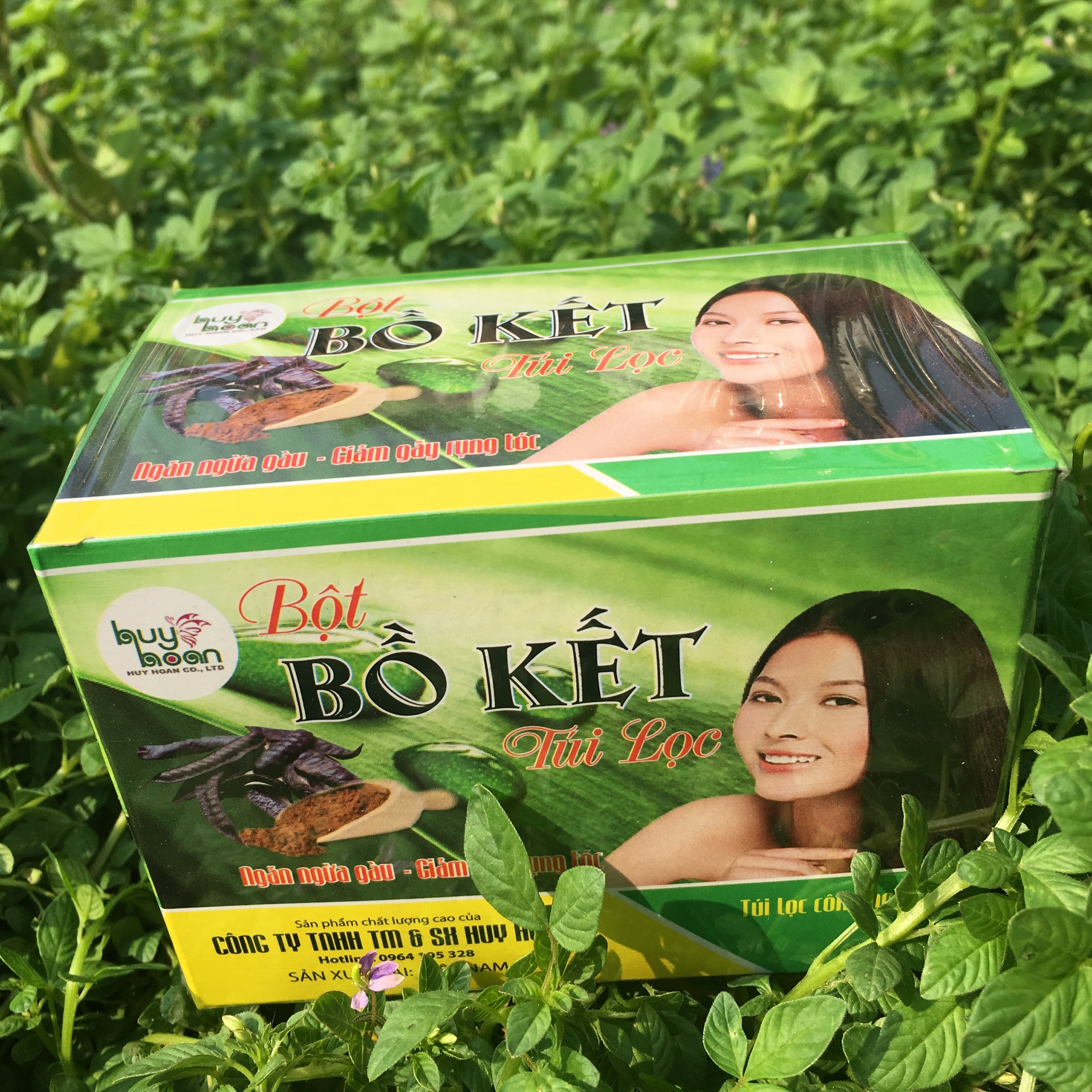 [Quà tặng] Combo 3 hộp Bột bồ kết túi lọc - Thảo dược gội đầu bồ kết- Dầu gội bồ kết - Hộp 10 túi x 10g