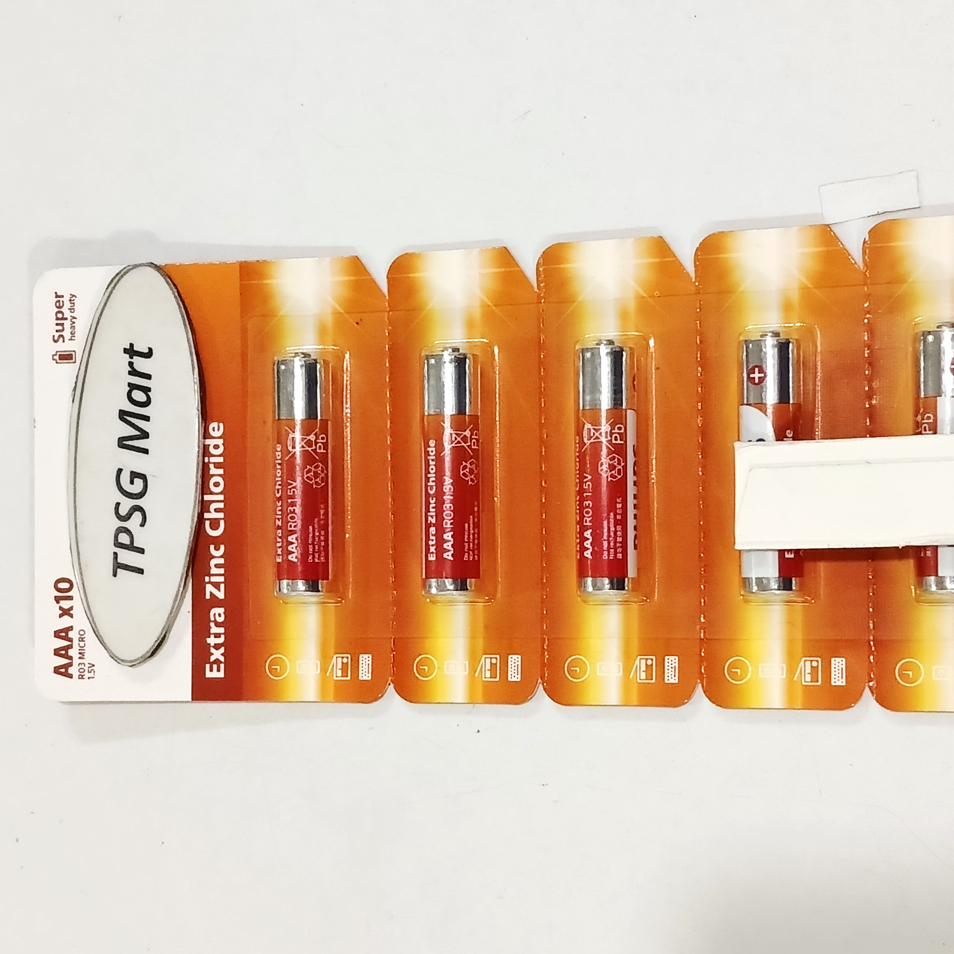 Pin AAA R03 MICRO 1.5V (R03L10S/97 Zinc chloride / Pin 3A) / Pin chính hãng