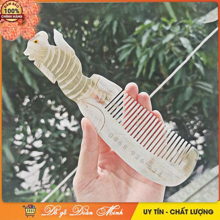 Lược chải tóc - Lược sừng phượng cao cấp - Món quà ý nghĩa tặng mẹ