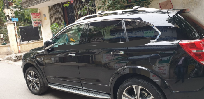 Bộ nẹp viền cong kính xe captiva 2006-2015