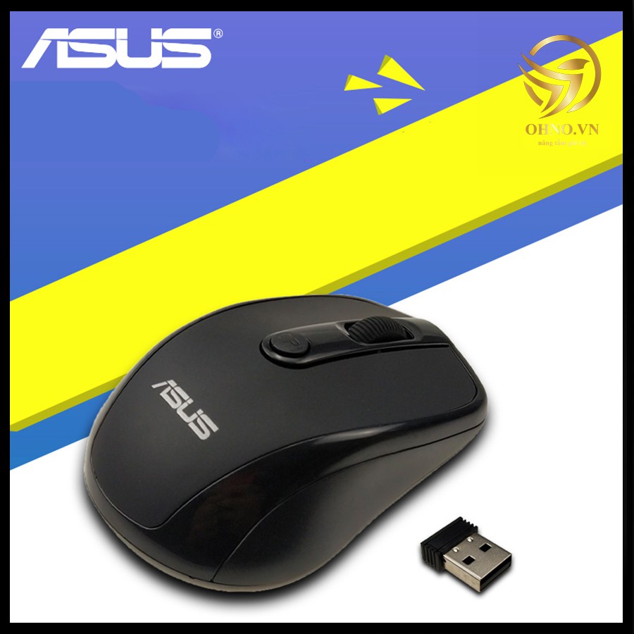 [HCM]Chuột Laptop Không Dây Asus 3100 Chuột Máy Tính Wireless Bluetooth Ko Dây – Ohno Việt Nam