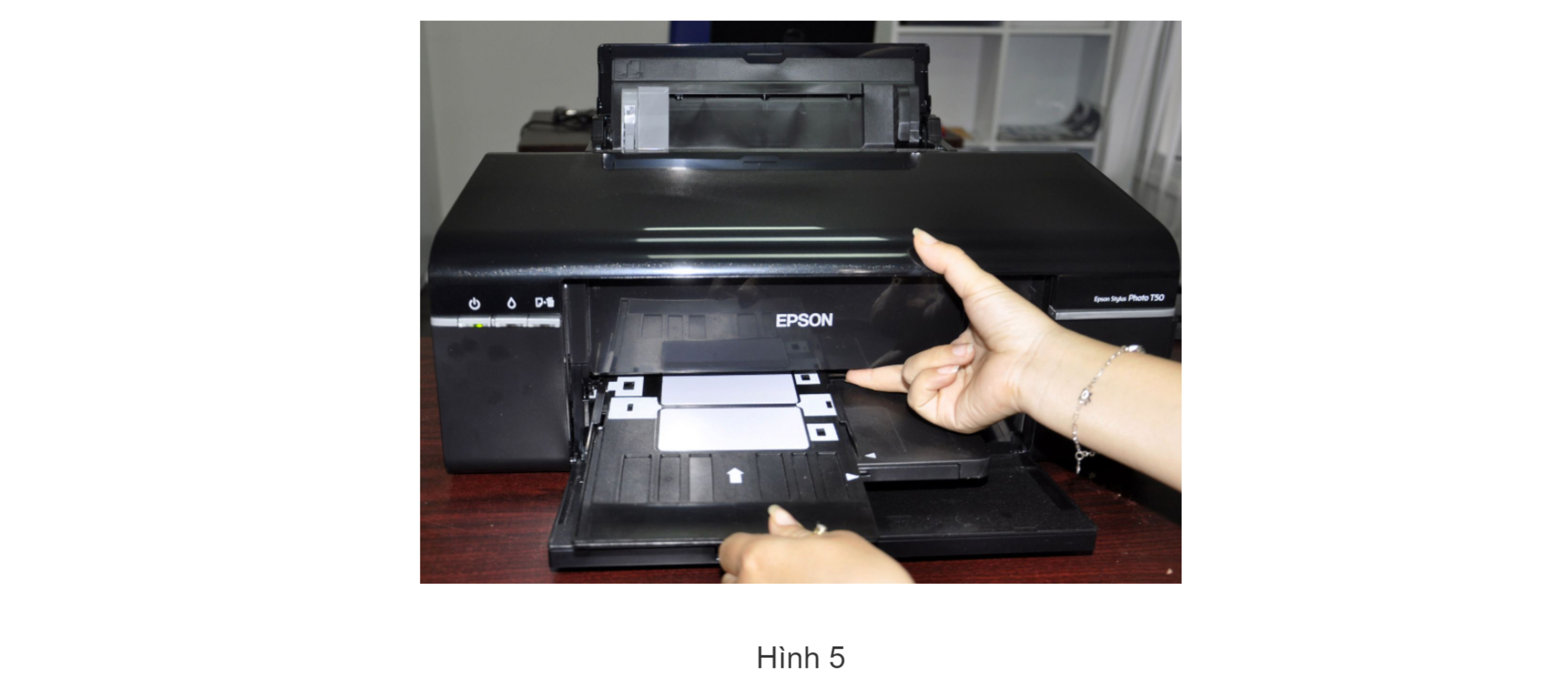 KHAY IN THẺ - CARD PVC
