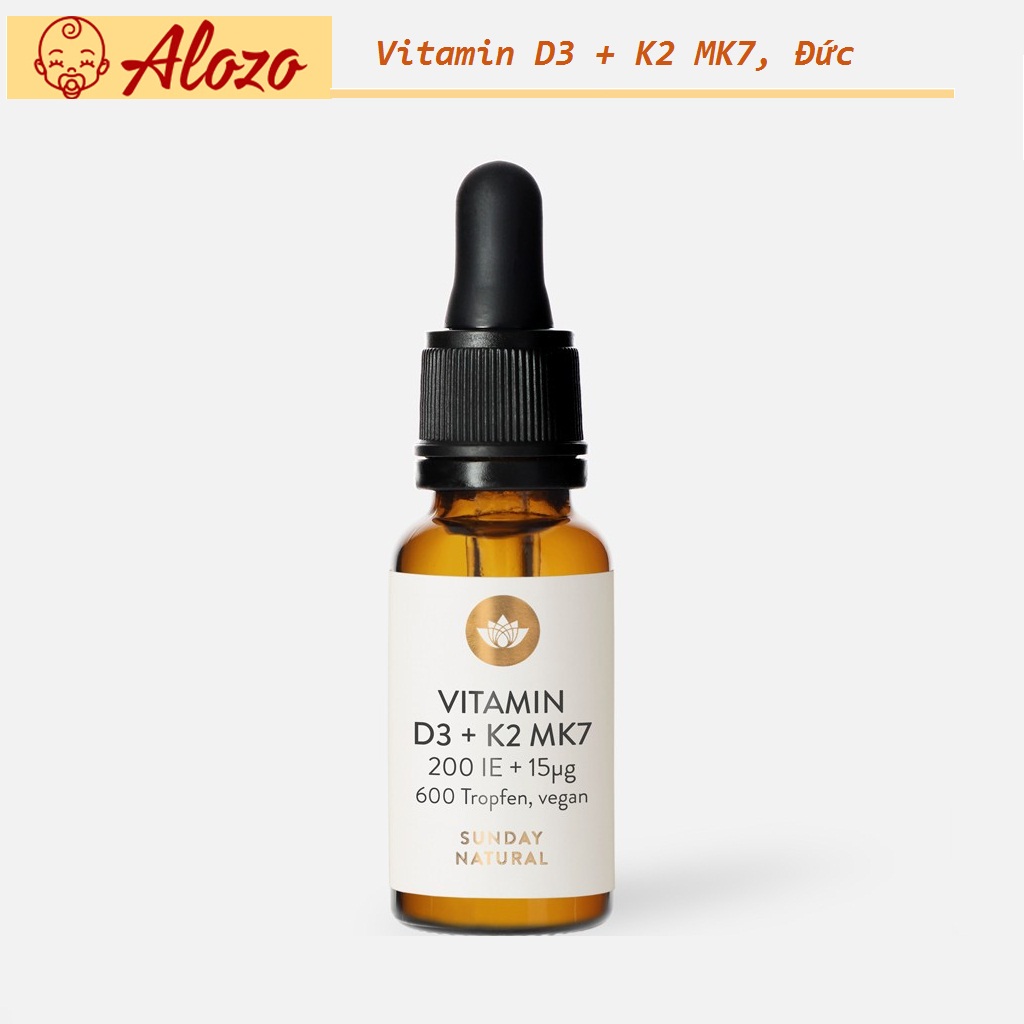 VITAMIN D3 K2 MK7 TĂNG CHIỀU CAO CHO BÉ CỦA ĐỨC