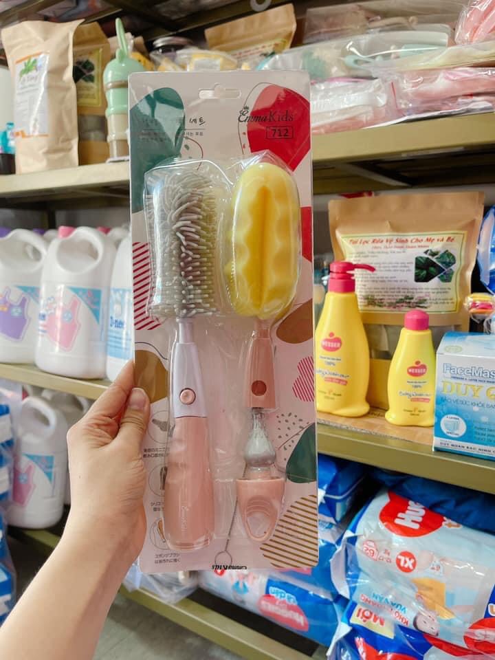 Cọ bình, ti giả, vệ sinh đồ dùng cho bé Emma KIDS