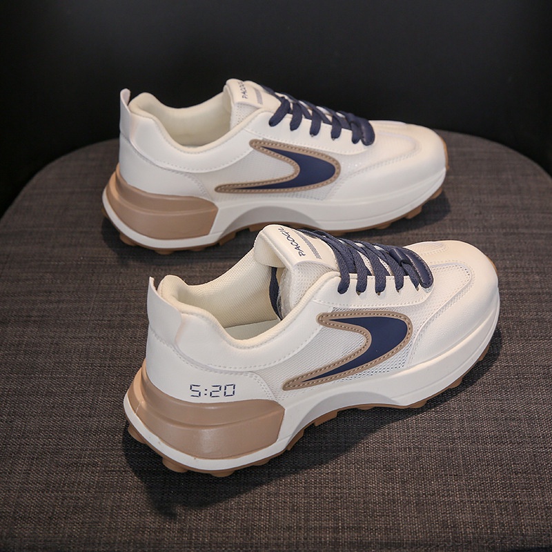 Юcó hàng sẵnGiày Thể Thao Phối Lưới Thoáng Khí Phong Cách Hàn Quốc Thời Trang Mùa Hè Mới 2023