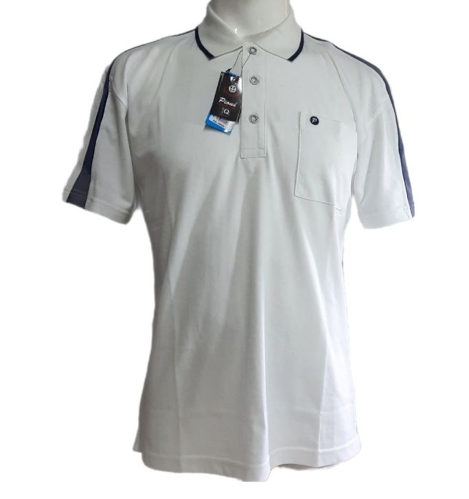 Áo thun cổ dệt phân nam nt m-xl