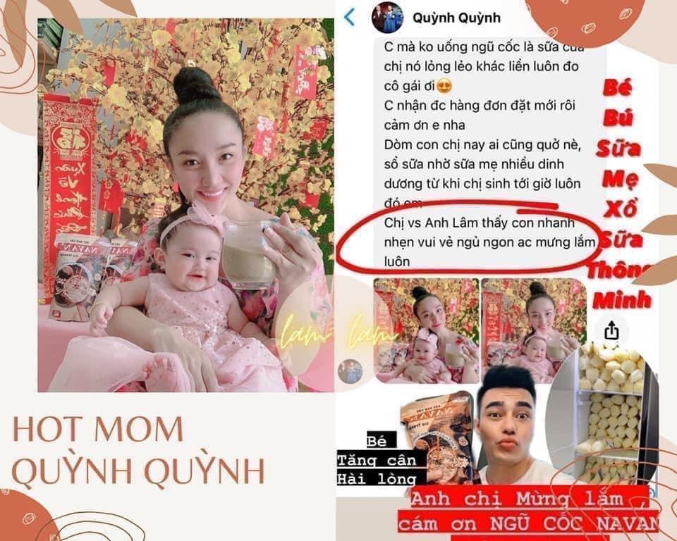 bột ngũ cốc lợi sữa mẹ navan