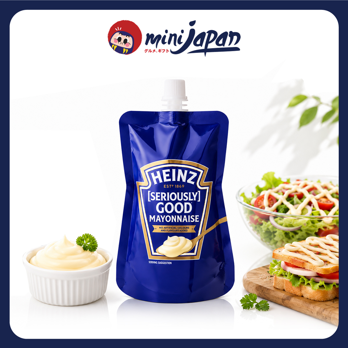 Sốt Mayonnaise Heinz Thái Lan 120g – Vị Béo Ngậy