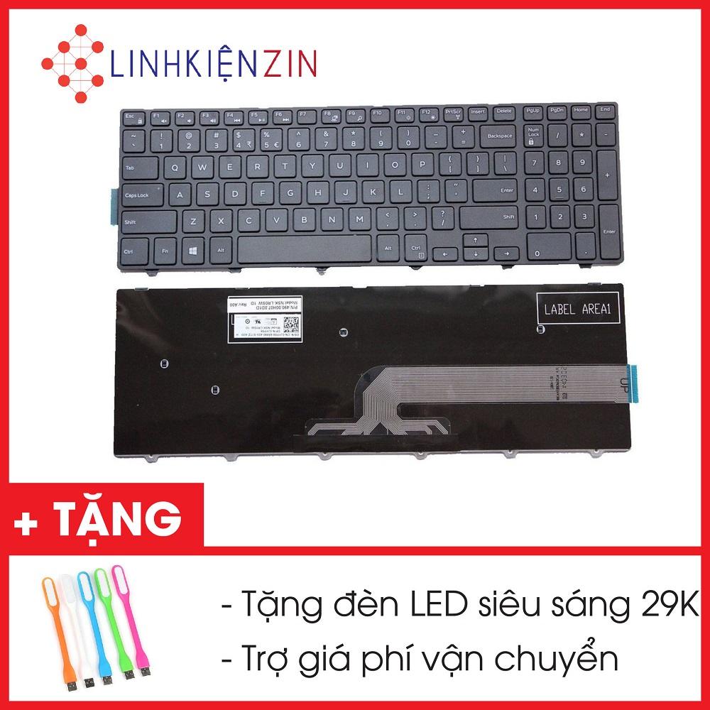 Bàn phím Laptop Dell Inspiron 3541 3542 3543  Bảo Hành Toàn Quốc 12 Tháng ! Tạng Đèn LED bàn phím Trị Giá 30k