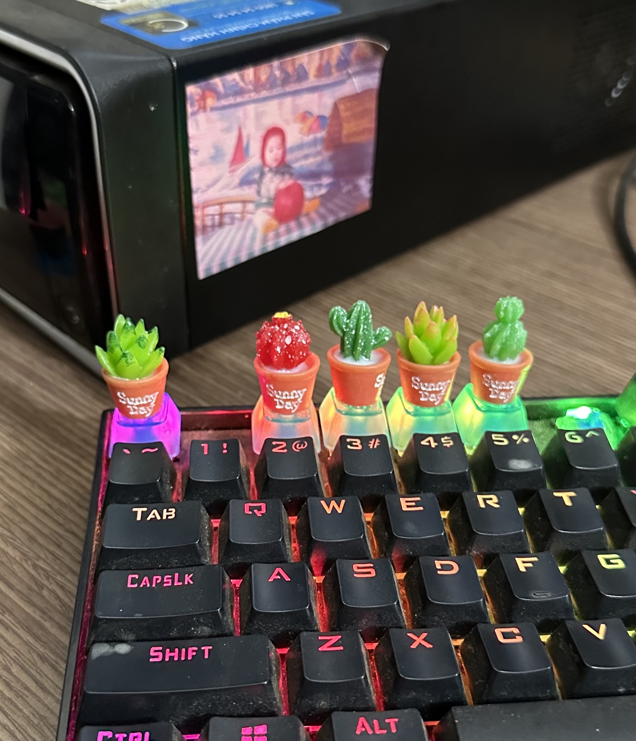 Keycap các loại chân xuyên LED