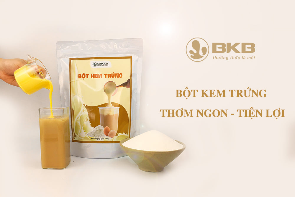 Bột kem trứng bkb - gói 500g