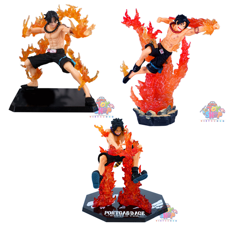 Mô hình portgas d. ace one piece để bàn trang trí