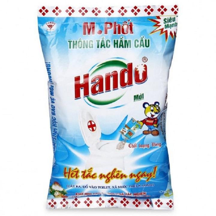 Bột thông tắc hầm cầu, bệ phốt Hando