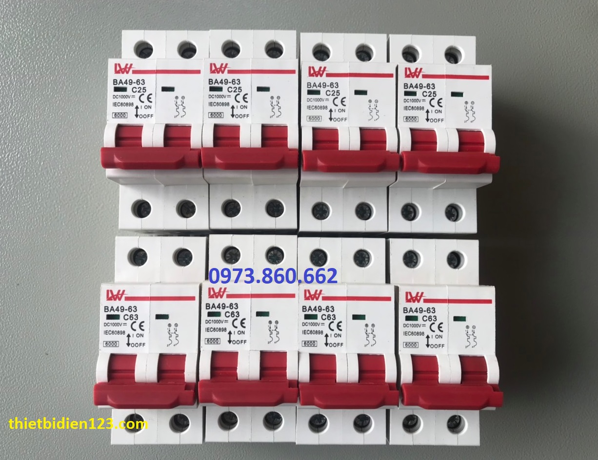 Aptomat dc 2p 1000v - cb dc 1000v