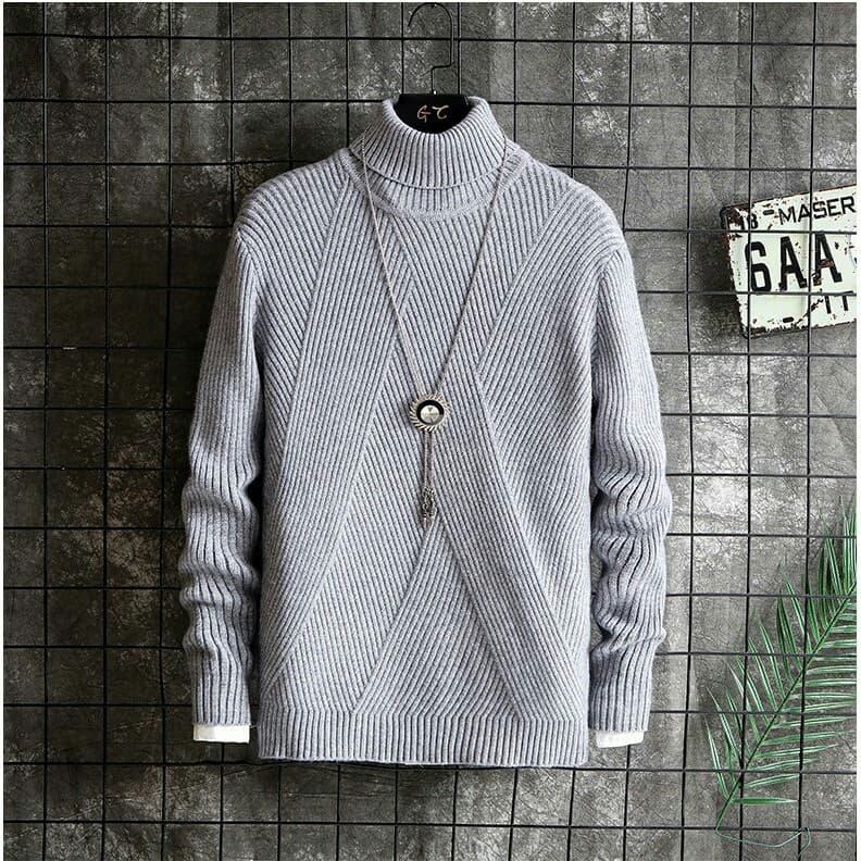 Áo Len Nam Đẹp Hàn Quốc Cổ Lọ Chất Dày Siêu Ấm Thời Trang FADY SHOP