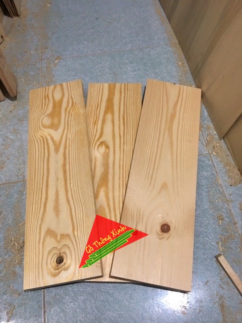 [HCM]Com bo 3 tấm gỗ thông mới đẹp dài 50cm rộng 14cm dày 1.3cm