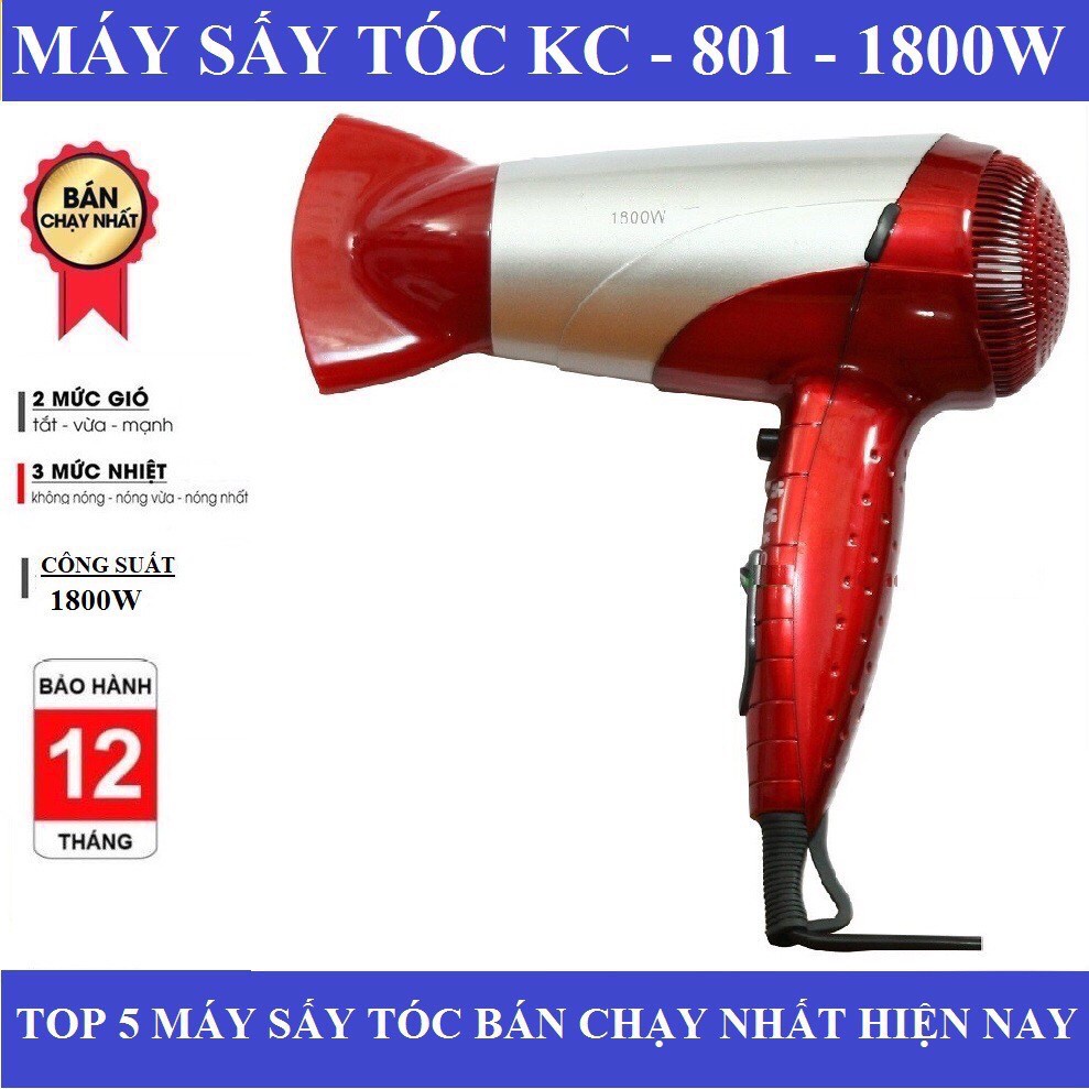 Miễn sip-máy sấy tóc toshiba kc-801-c 1800w chuẩn xịn