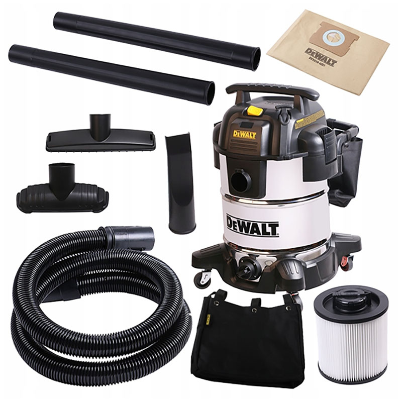 Máy hút bụi công nghiệp 3 chức năng ướt / khô / thổi 3750w 38l dewalt dxv38s