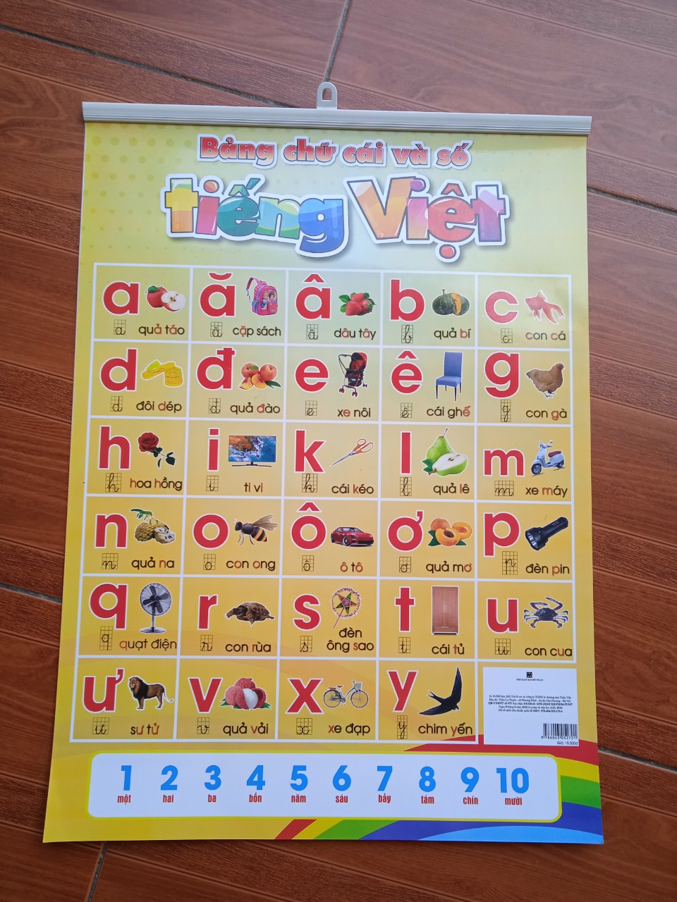 Combo 1 bảng chữ cái + 10 quyển truyện tranh thiếu nhi + 1 bộ flashcard