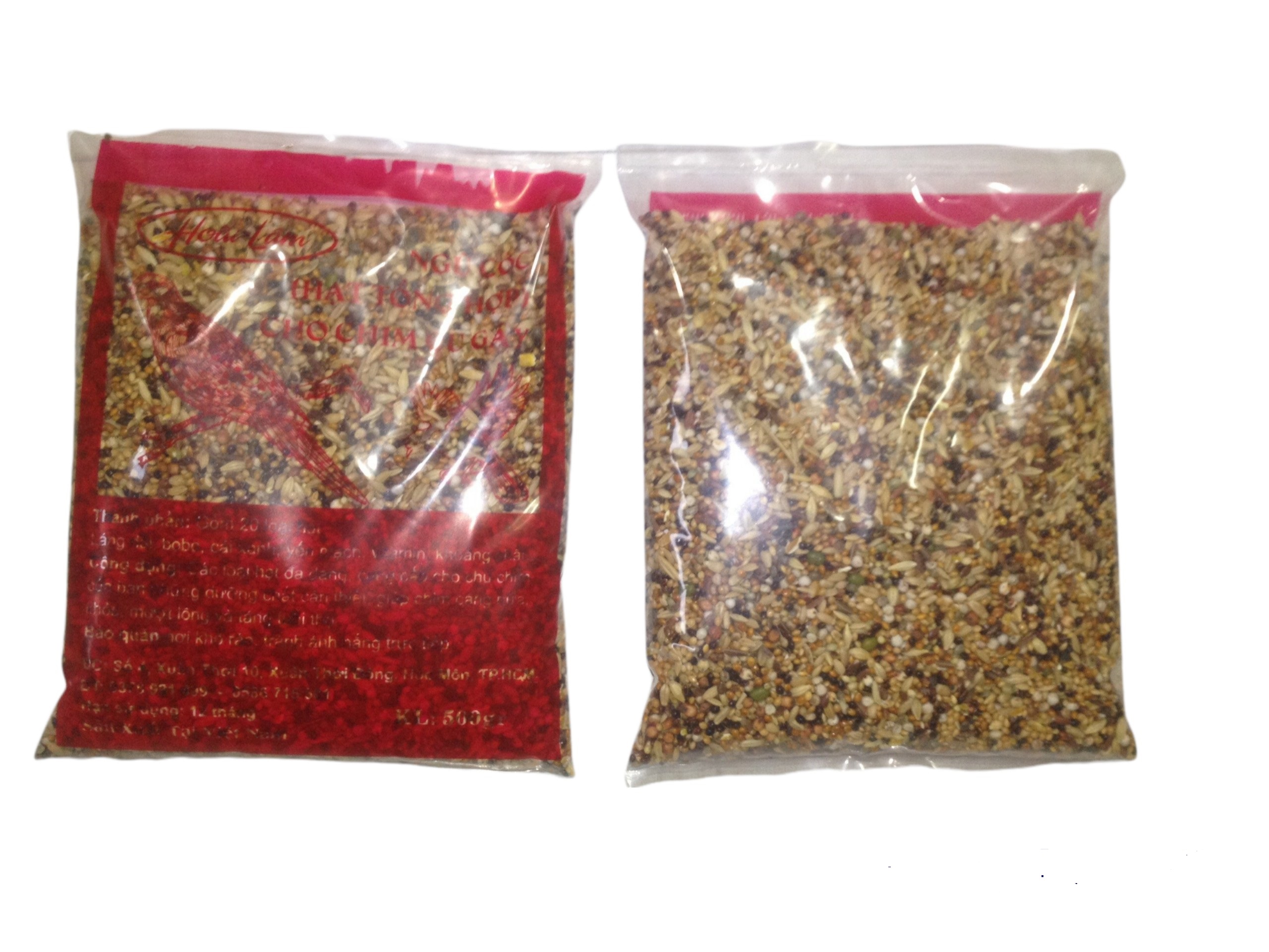 ngũ cốc chim cu gáy 20 món