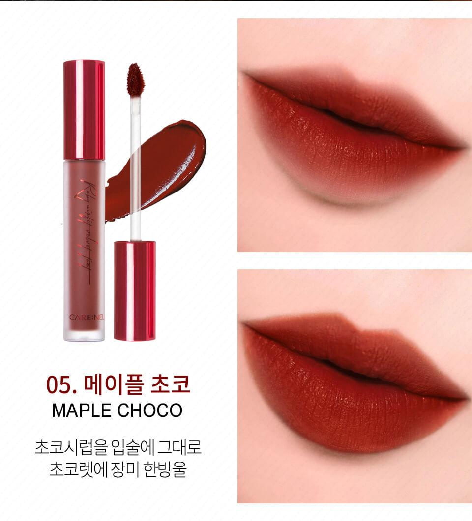 Son Kem Lì Carenel Ruby Airfit Velvet Tint