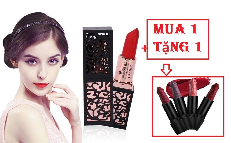 Son môi Thái Habibi Beauty(Mua 1 tặng 1 son ciu) ngẫu nhiên (Big sale)
