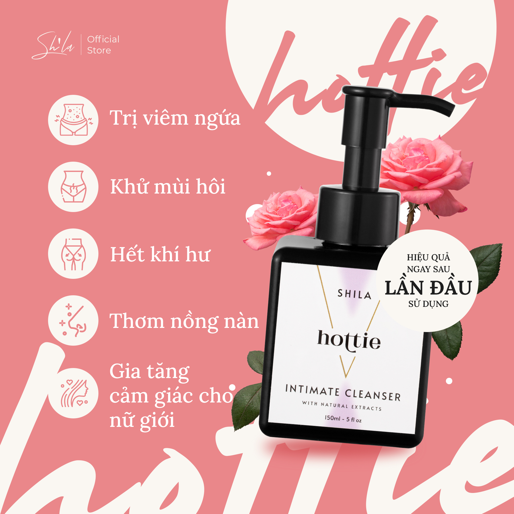 Dung dịch vệ sinh phụ nữ Shila hương quyến rũ