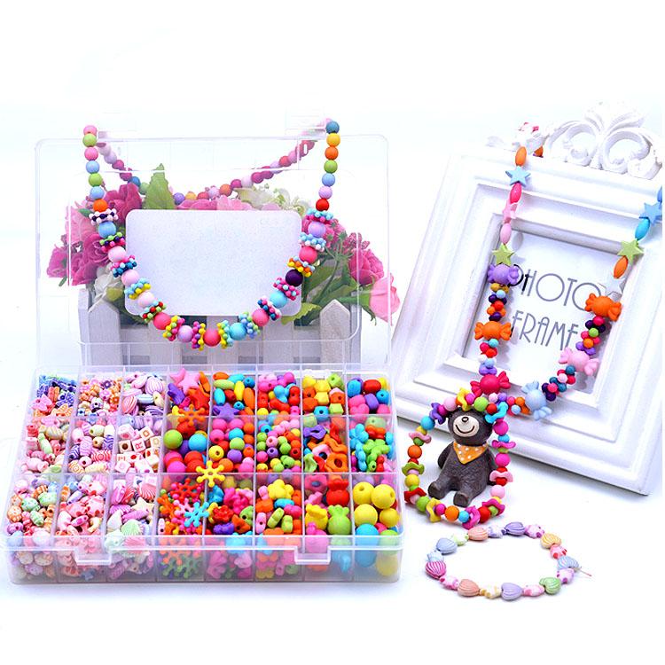 Bộ Xâu Vòng Hạt Cườm Xinh Xắn Thời Trang Sắc Màu XV03 ( Tặng Kèm Phụ Kiện )