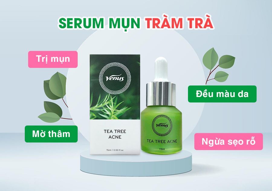 Serum trị mụn Tràm Trà Venus 15ml