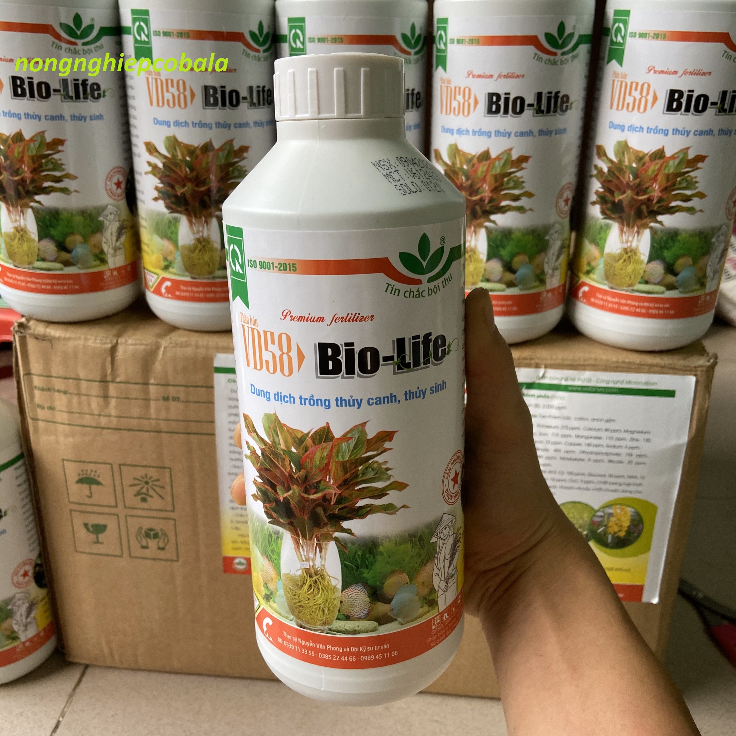 Dung Dịch Thủy Canh Trồng Rau, Thủy Sinh (1 Lít)