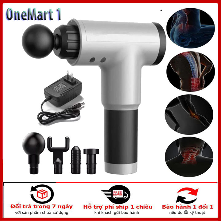 [ Xả Kho ] Máy  Massage Cầm Tay Gun SL-8860 - Máy Massage Cầm Tay Cao Cấp 5 đầu SL -8860 Hàng Nhật . Máy Massage Cầm tay Gun SL-8860 Giảm Căng Cứng Cơ Máy (Súng) Massage Cầm Tay Gun SL-8860 Trị Liệu BH Chính Hãng 12 Tháng