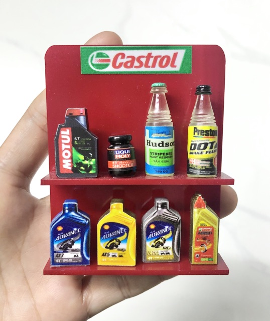 Mô hình set kệ nhớt 1/12