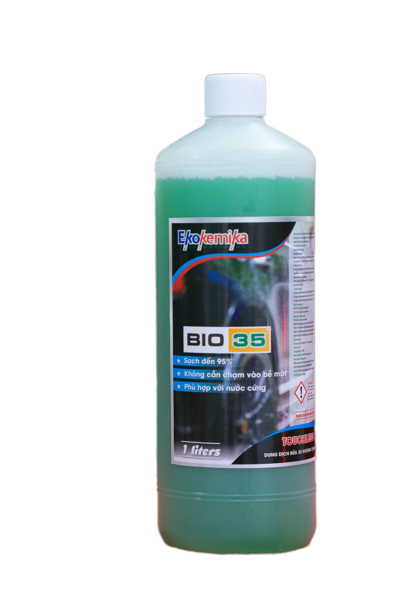 Dung dịch rửa xe không chạm và rửa khoang động cơ Ekokemika BIO35-1L