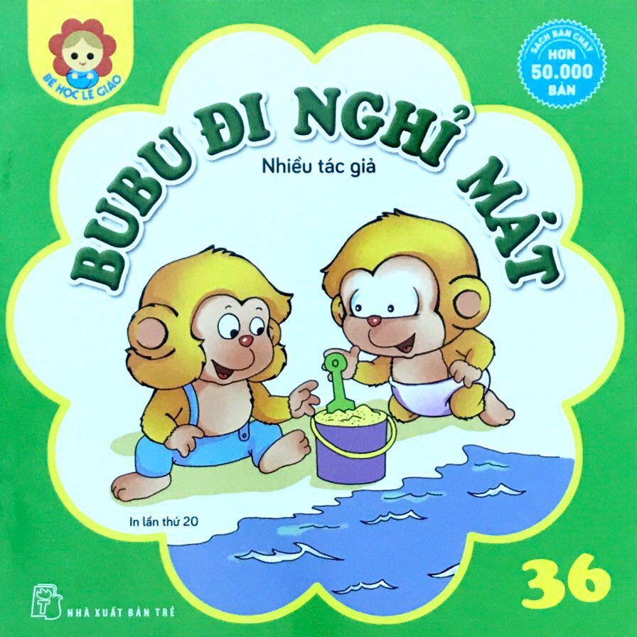 Fahasa - Bé Học Lễ Giáo - Bubu Tập 36: Đi Nghỉ Mát (Tái Bản)