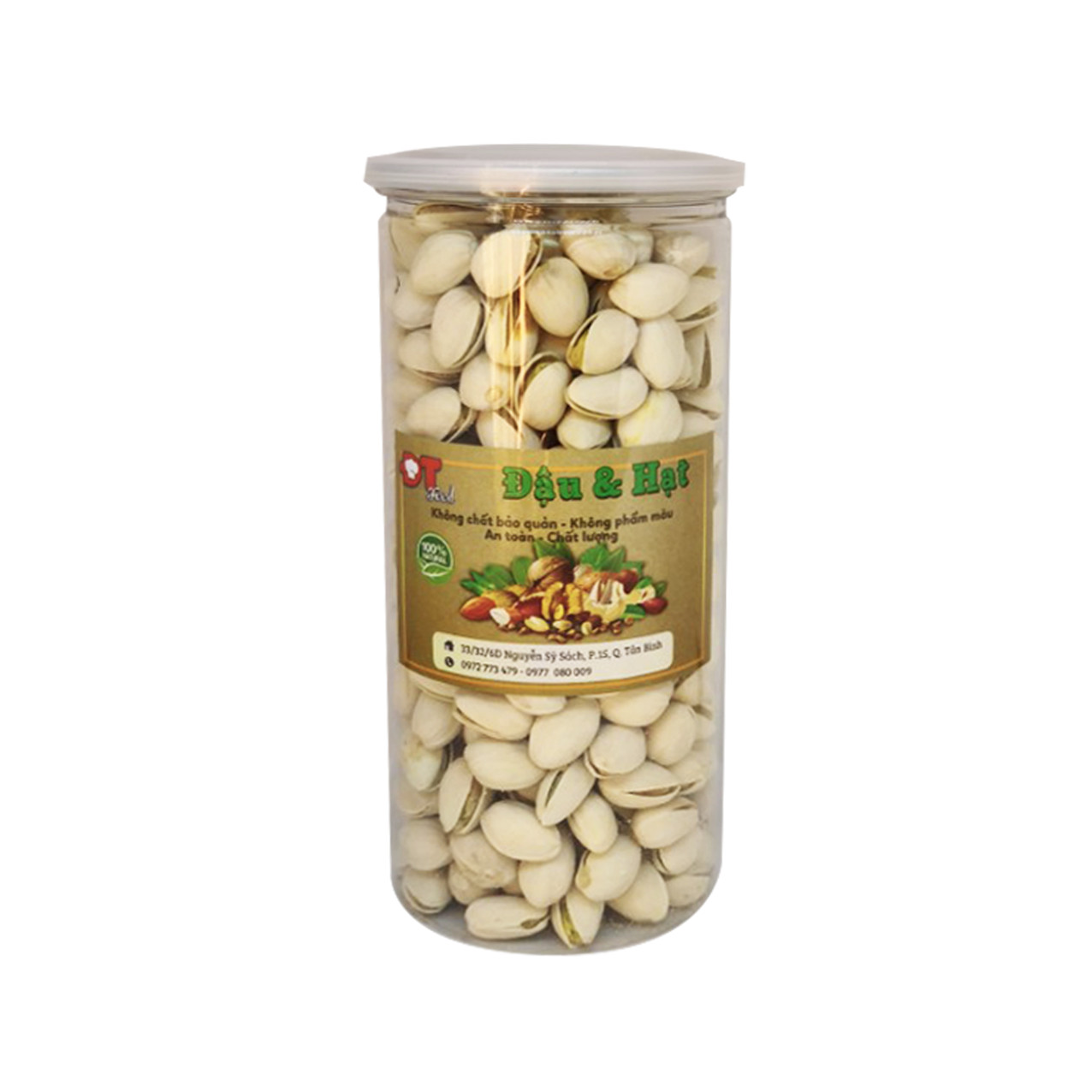 Hạt dẻ cười rang muối dtfood 500g