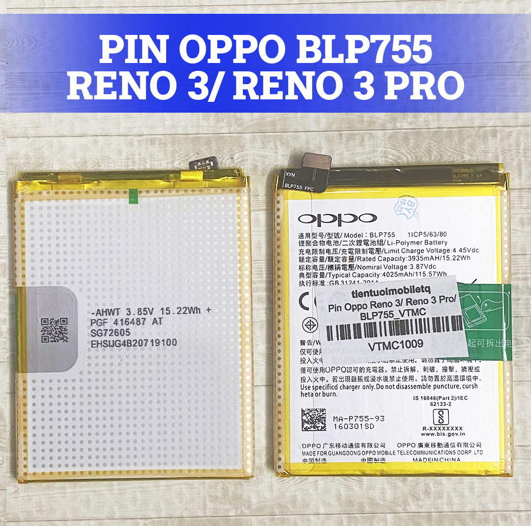 pin oppo blp755