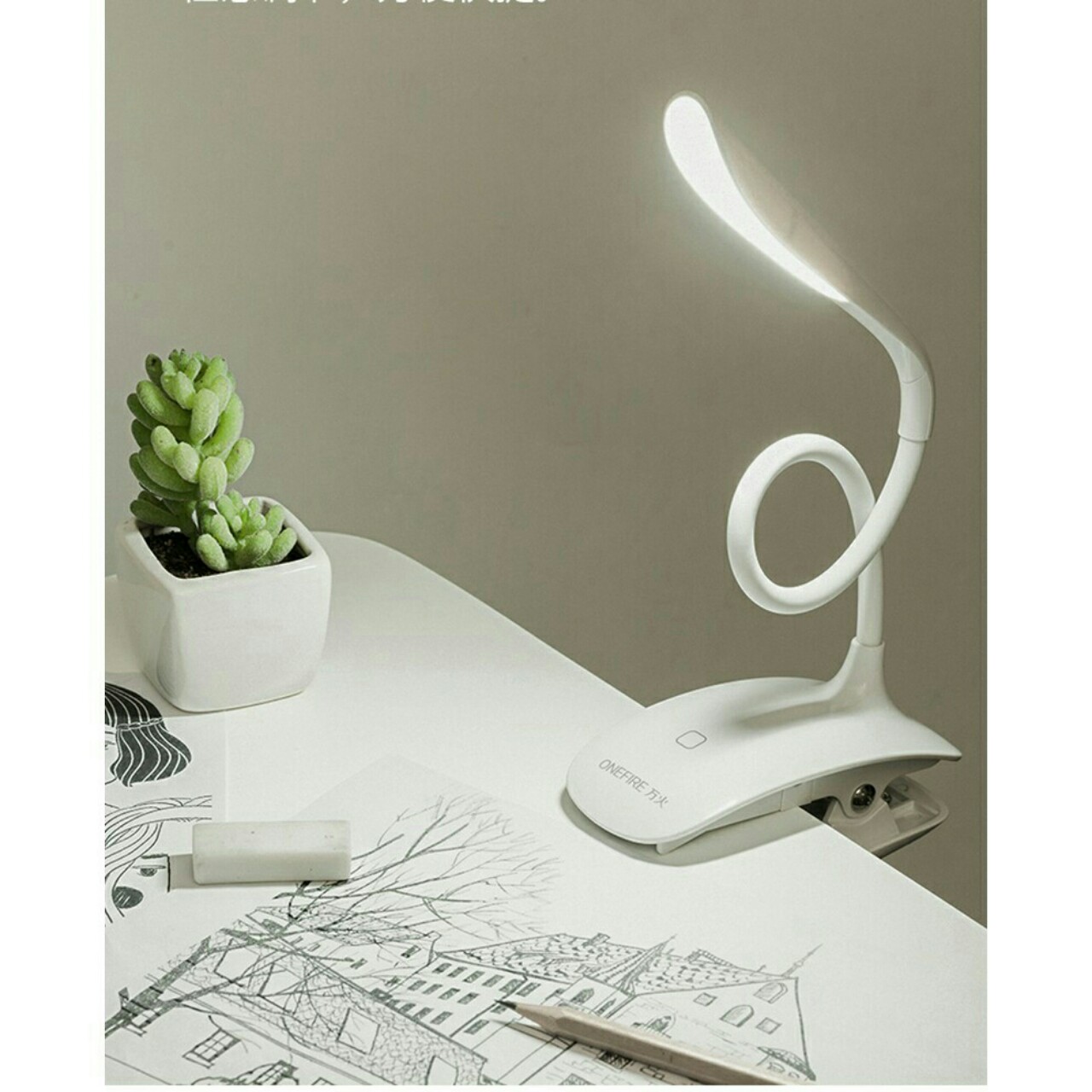 [HCM]ĐÈN HỌC KẸP BÀN TABLE LAMP CHỐNG CẬN THỊ CHO HỌC SINH