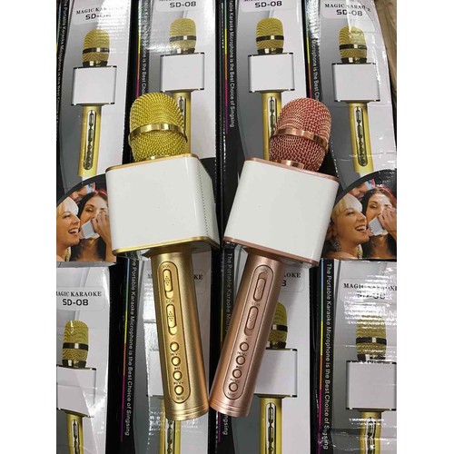 Mic Karaoke Magic SD-08 Hàng Loại 1 Âm Thanh Chuẩn Loa To