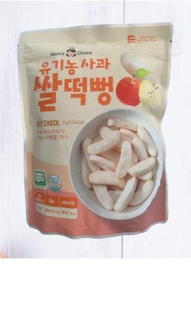 Bánh gạo hữu cơ Mom’s Choice Hàn quốc cho bé Vị Táo 25g - LeVyStore - TheGioiHangNhap