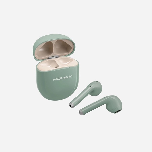 Tai nghe bluetooth 2 tai kèm đốc sạc Momax Pills Lite