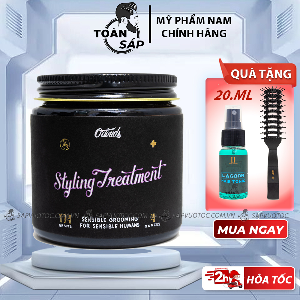 Sáp vuốt tóc O'douds Styling Treatment 114g - Chính hãng USA -Thương hiệu O'douds