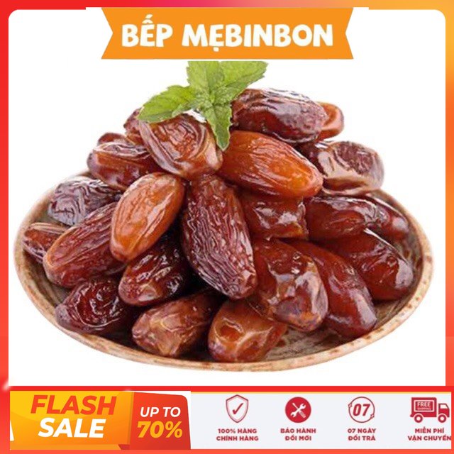 2 hũ chà là sấy dẻo dubai - [2 hũ 300g] -  đồ ăn vặt