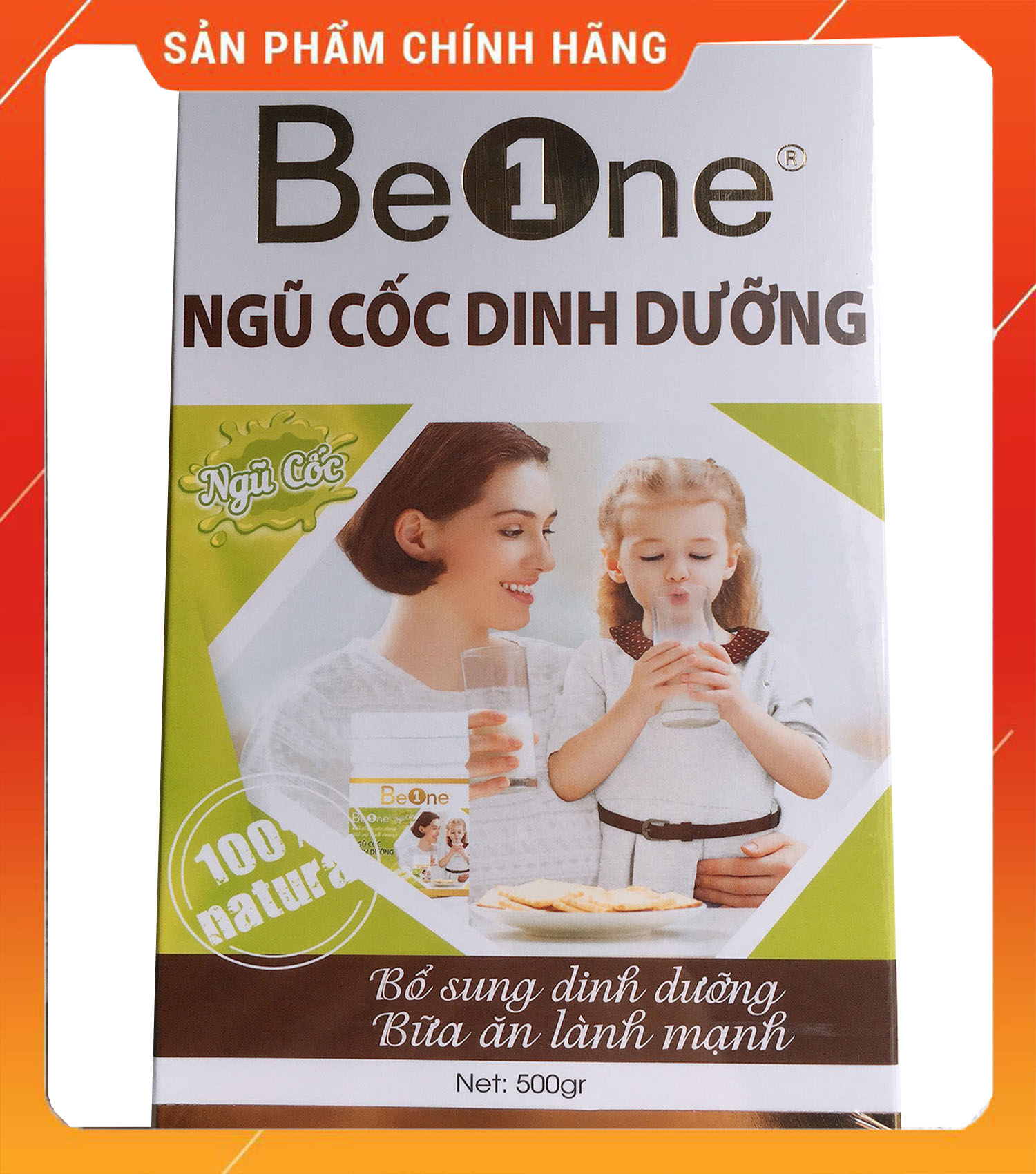 BỘT NGŨ CỐC TĂNG CÂN LỢI SỮA BEONE -  DƯỠNG CHẤT CẦN THIẾT CHO MẸ VÀ BÉ - HỘP 500G