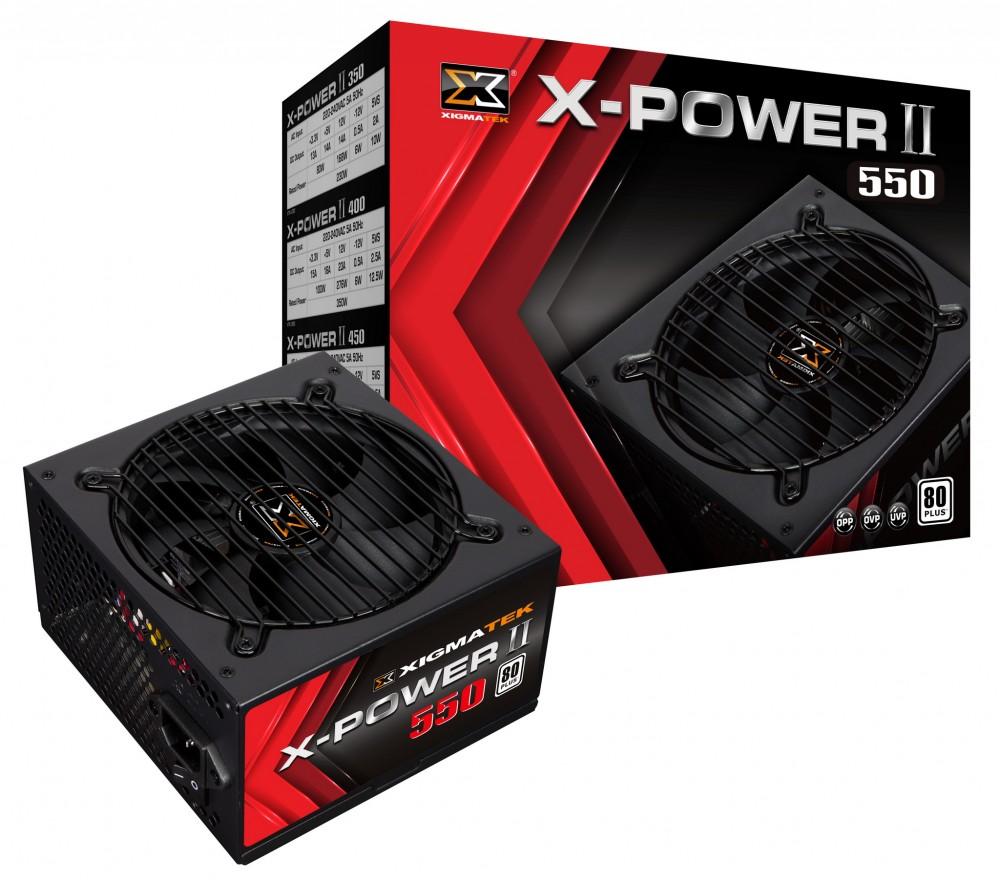 Nguồn Máy Tính Công Suất Thực XIGMATEK X-POWER II 550 - Bảo Hành Mai Hoàng