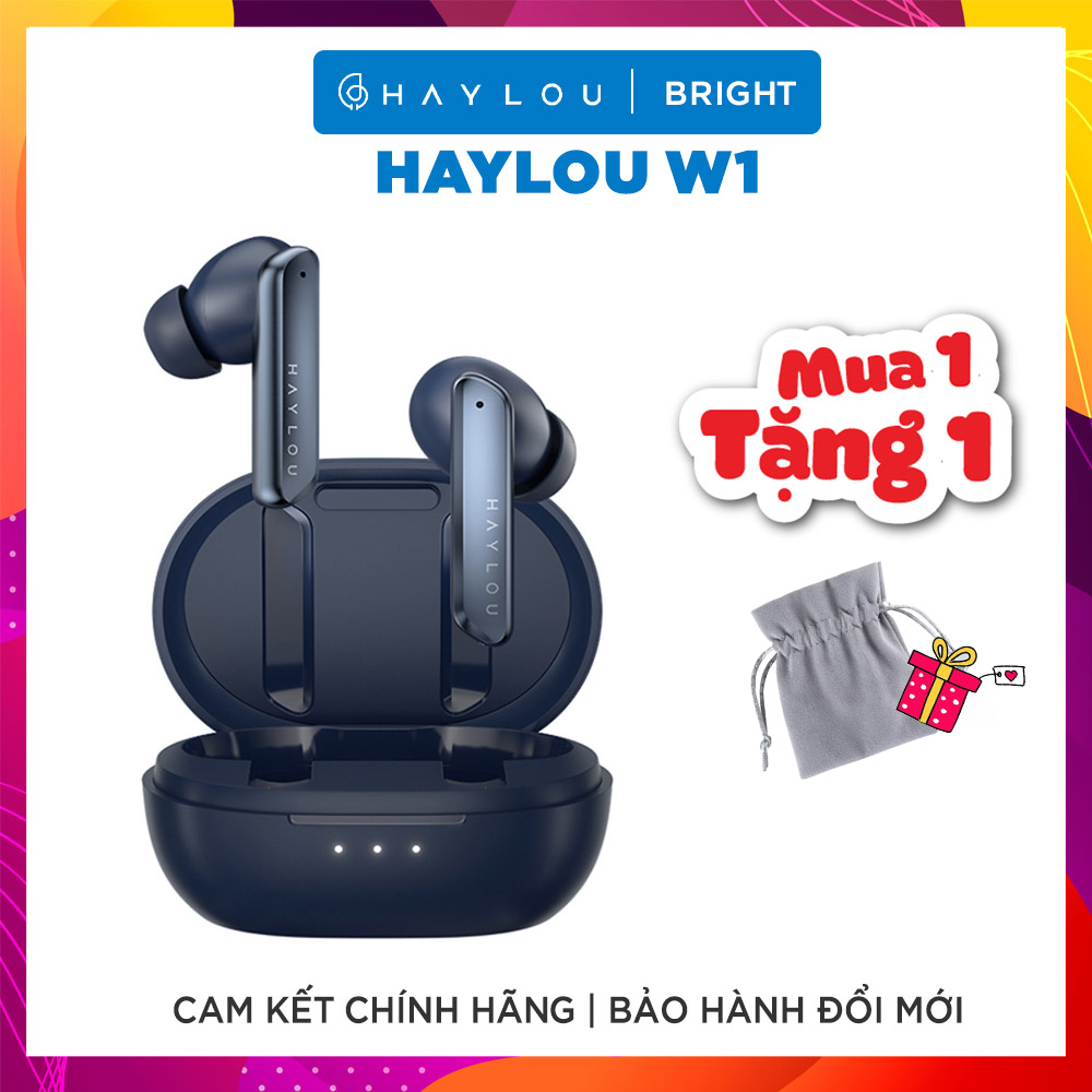 Tai nghe true wireless haylou w1 qualcomm 3040/ aptx bluetooth 5.2