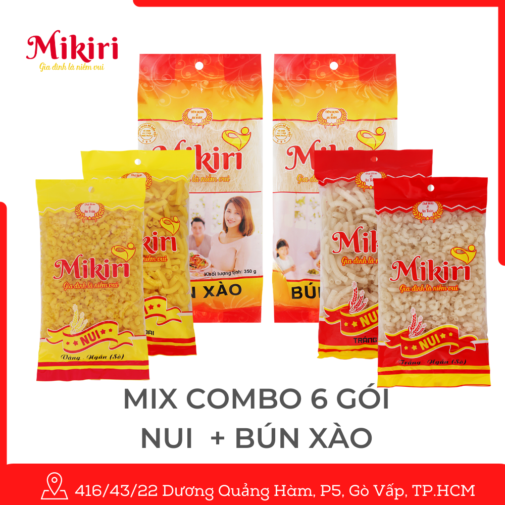 Combo 6 nui - bún xào