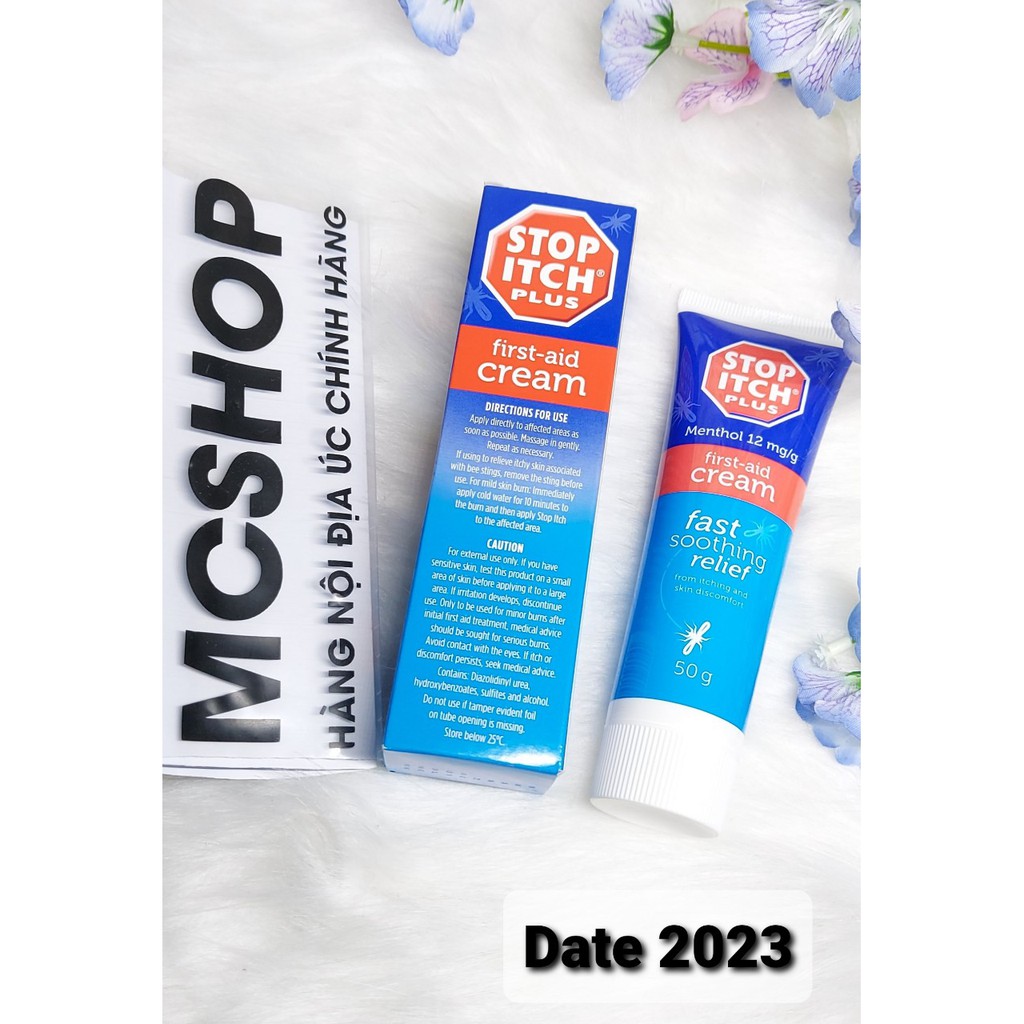 Kem bôi Stop Itchy giảm đau ngứa do côn trùng, bỏng