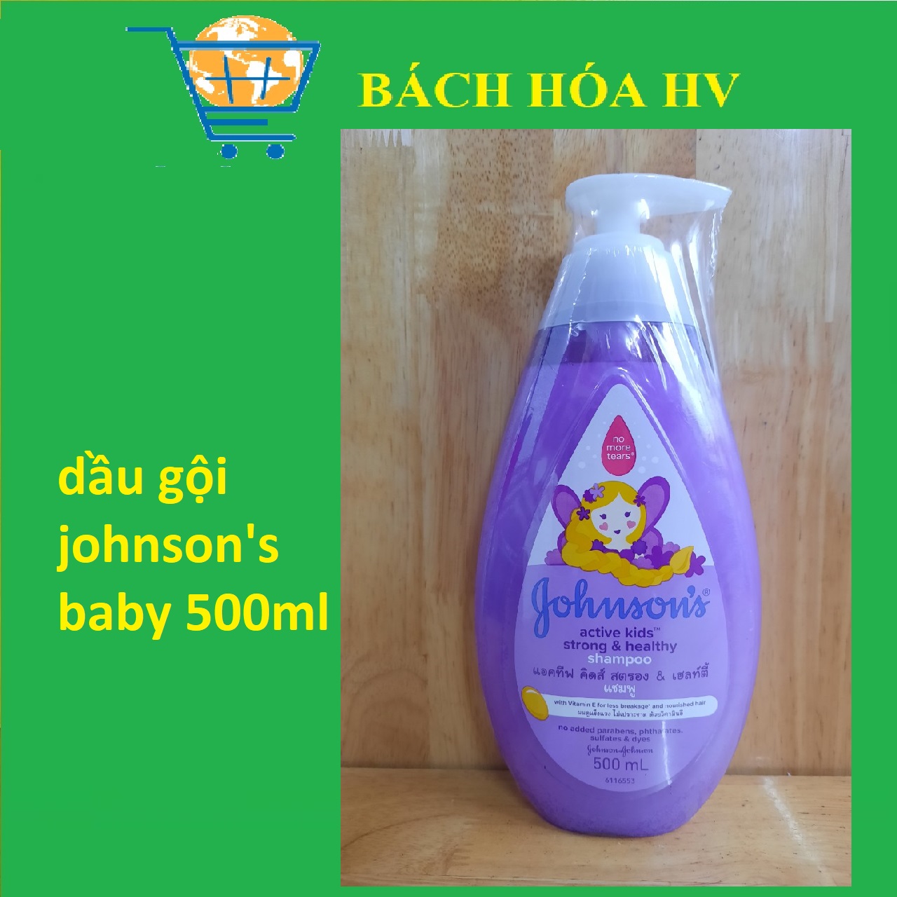 [HCM]Dầu Gội Johnson baby (500ml - 200ml) - BACH HOA HV