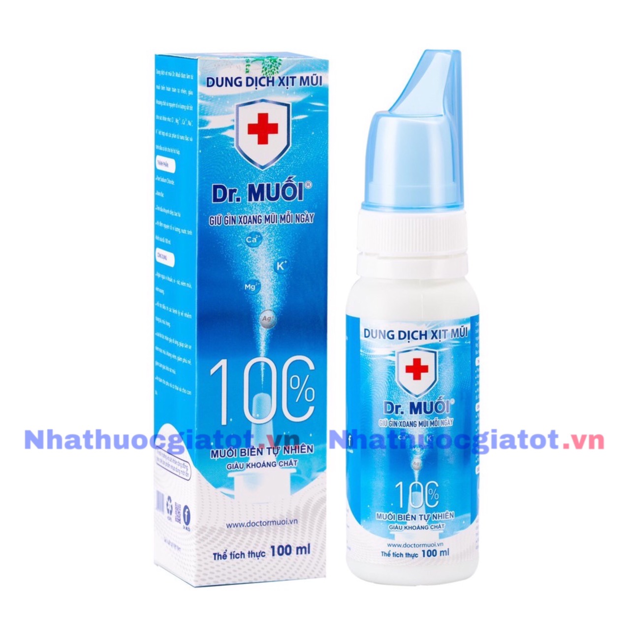 Dung dịch xịt mũi dr. muối