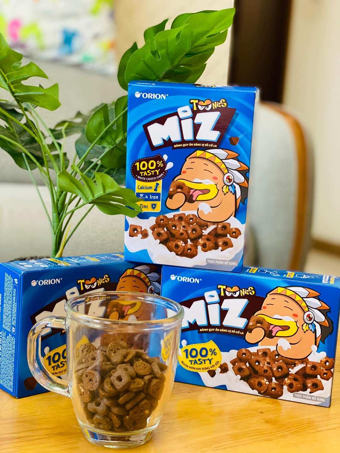 Combo 10 hộp bánh quy bơ miz - đồ ăn vặt giá rẻ